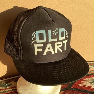 Vintage Speedway Old Fart SnapBack Trucker Hat